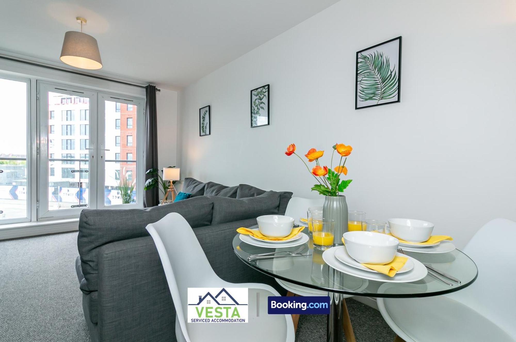 Two Bedrooms Apartment By Vesta Serviced Accommodation & Short Lets Hatfield With Free Wifi 外观 照片